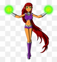 Moheart - Teen Titans Star Fire Png,Starfire Png