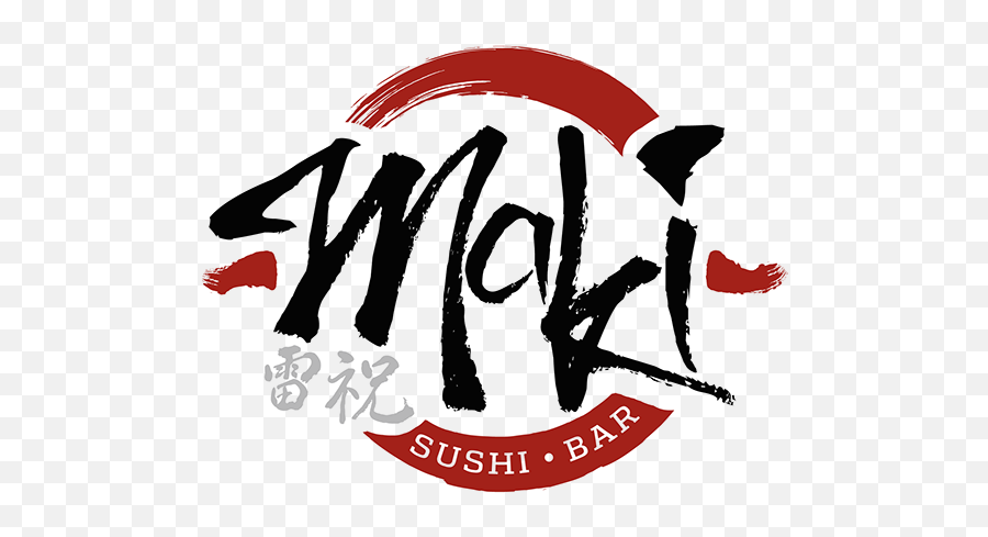 Maki Sushi Bar Logo - Sushi Bar Logo Png,Sushi Logo