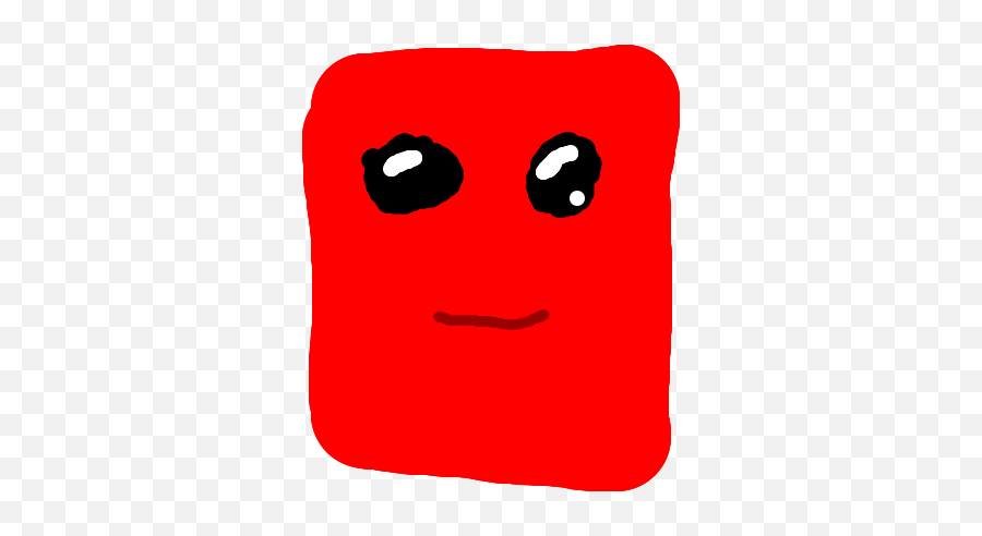 Super Meat Boy By A 5 Year Old Layer - Dot Png,Super Meat Boy Logo