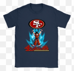 Son Goku Shares Your Energy San Francisco 49ers Shirts - Harry Potter Vs Star Wars png