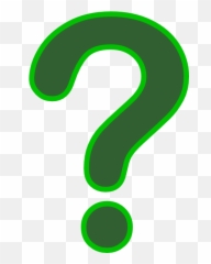 Free Question Mark Emoji Png Download Clip Art - Animated Green
