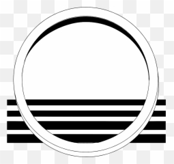 Black Circle Outline - Cool Border Png Full Size In