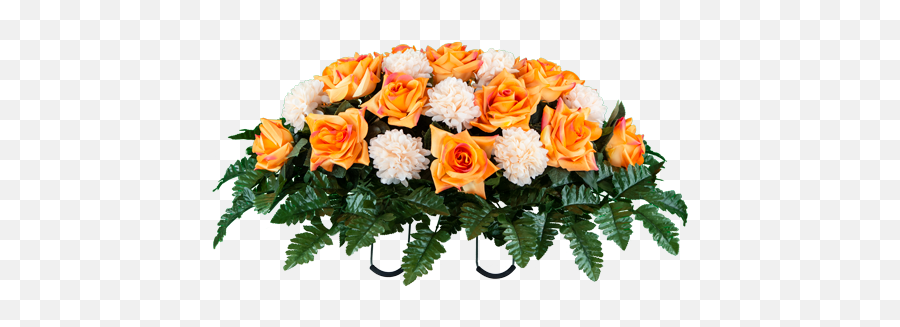Flowers For Cemeteries Inc - Floral Png,Orange Flower Png