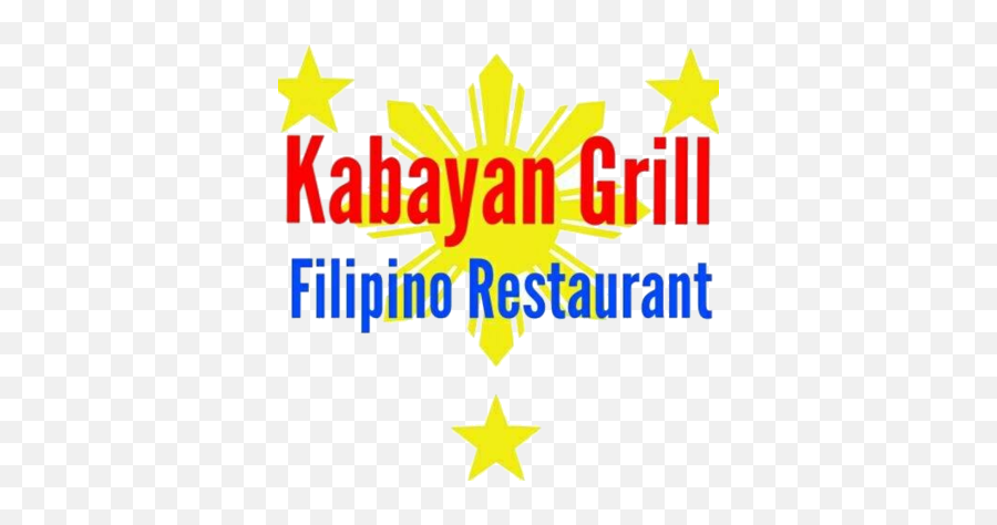 Kabayan Grill Filipino Restaurant Menu In Kissimmee Florida - Kabayan Restaurant Png,Filipino Flag Png