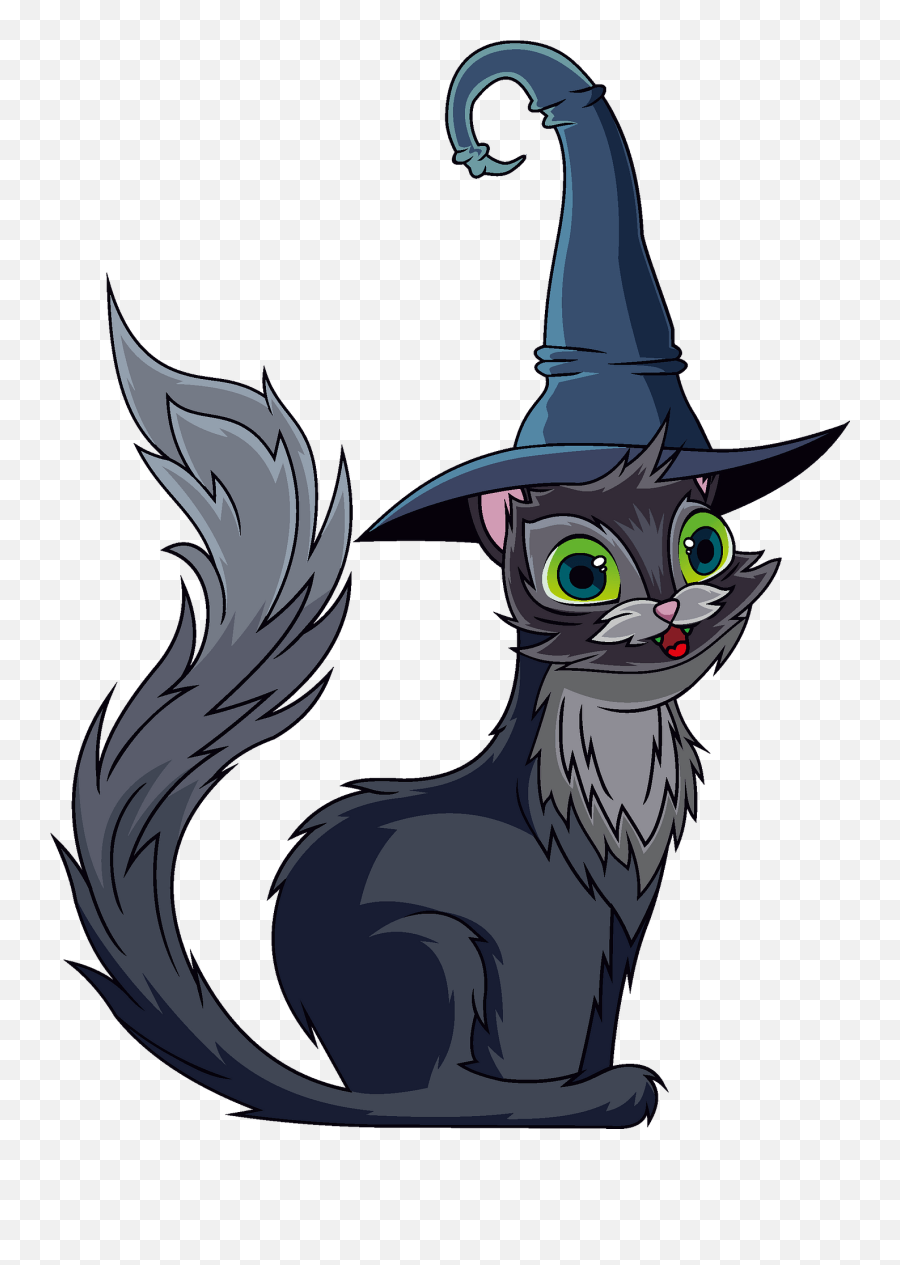 Black Cat Clipart Free Download Transparent Png Creazilla - Fictional Character,Black Cat Clipart Png