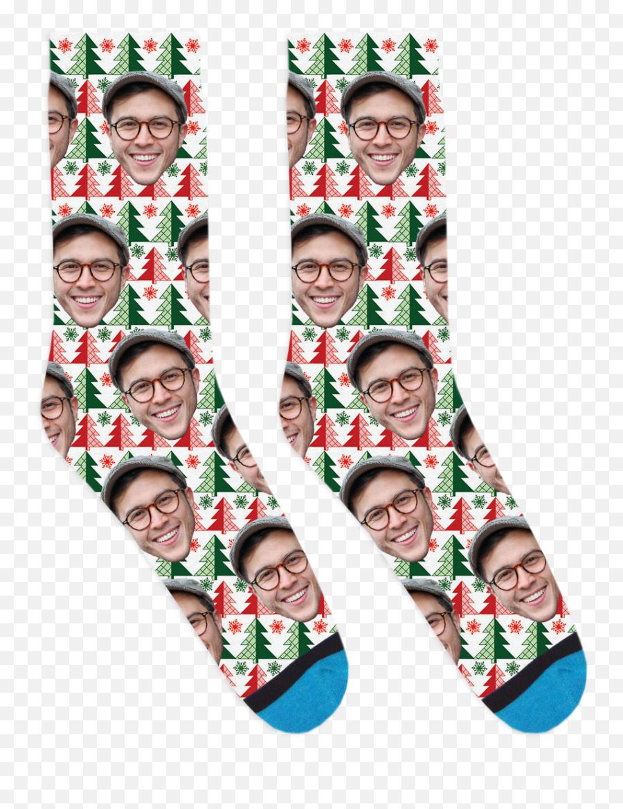 Custom Ugly Christmas Sweater Socks - Happy Png,Ugly Christmas Sweater Png