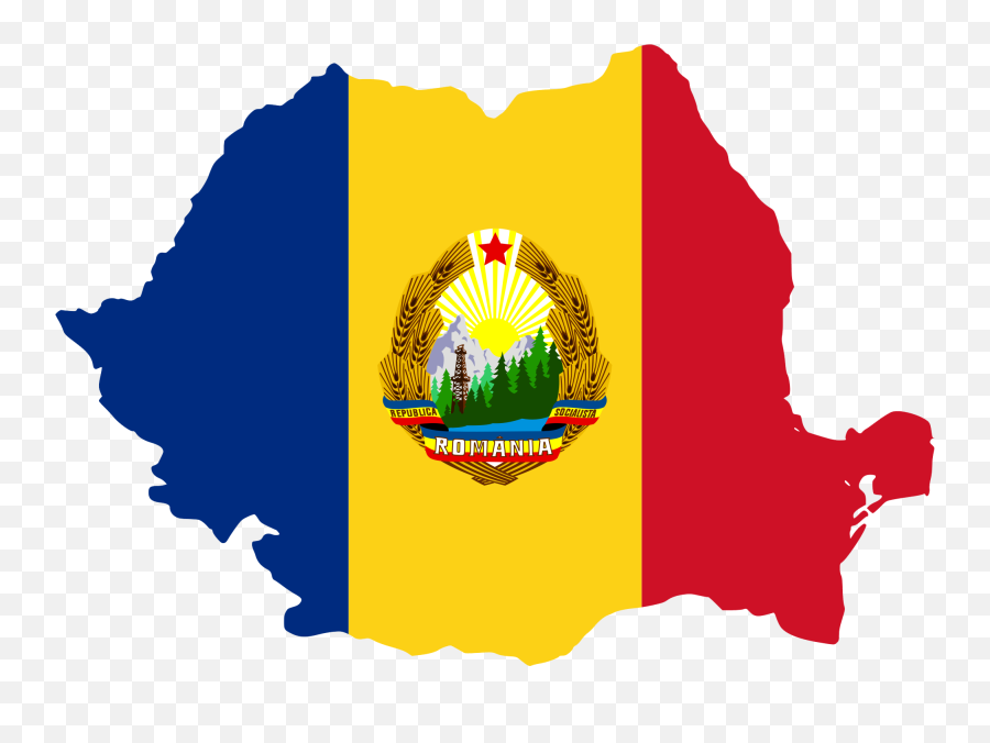 Flag - Socialist Romania Flag Map Png,Communist Symbol Png