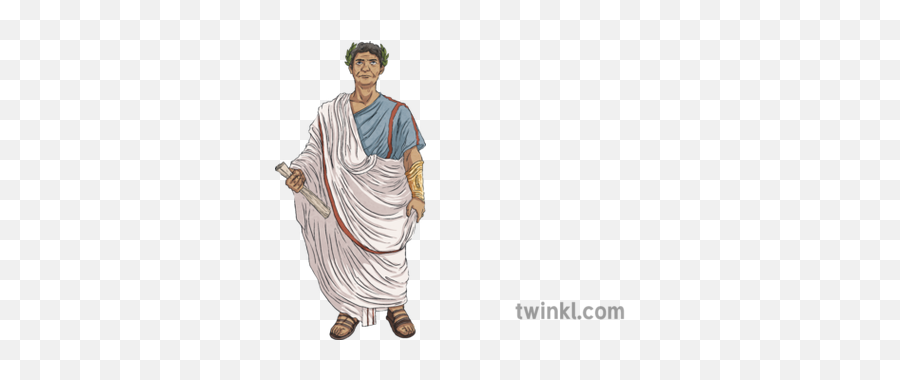 Roman Senator Person Man Rome Ancient History Toga - Traditional Png,Roman Statue Png