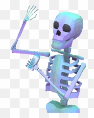 Freetoedit Transparentskeleton Vaporwave Lund - Buena Data Crack Pero No Recuerdo Haberte Preguntado png