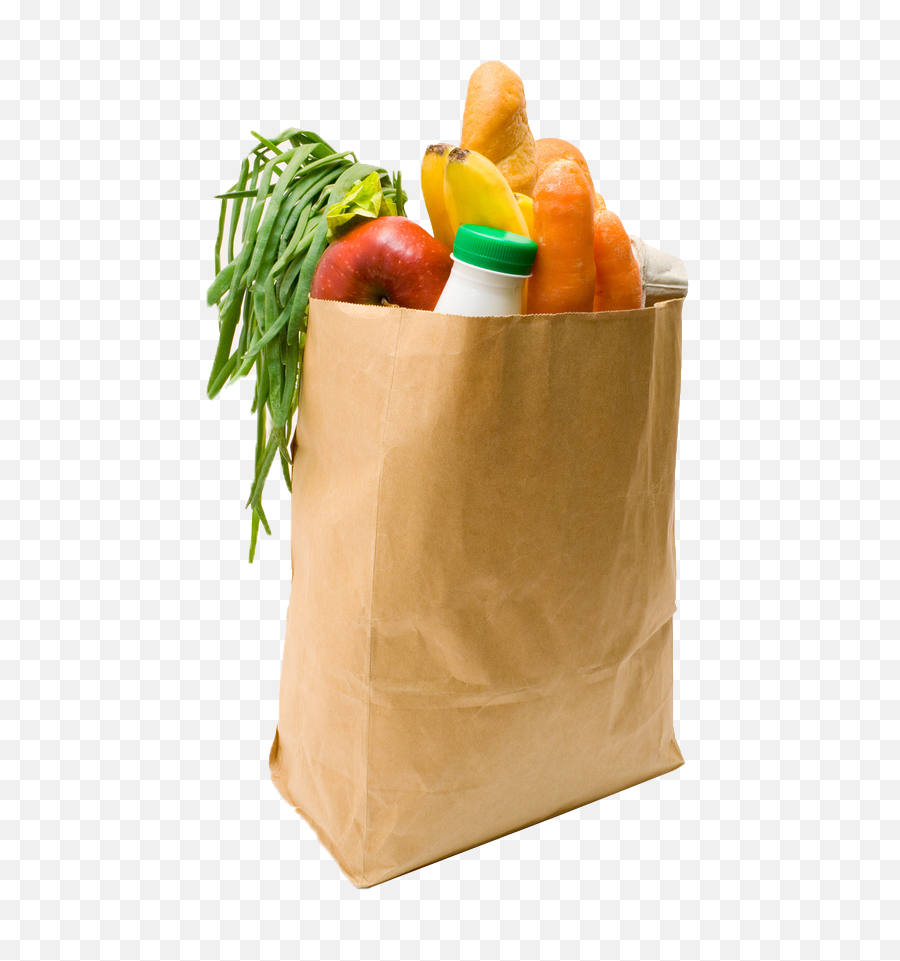 Download Hd Food Bag Png Free Commercial Use Image - Food Food Shopping Bag Png,Free Pngs For Commercial Use