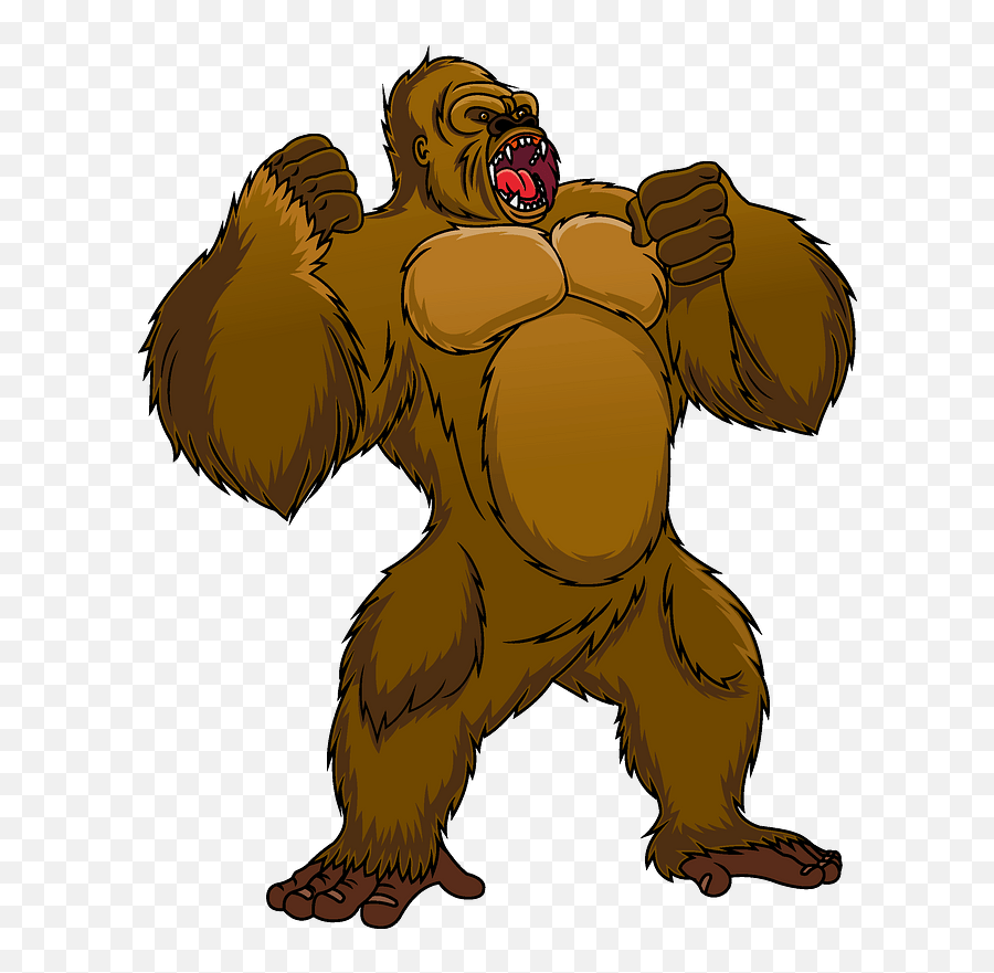 King Kong Clipart - Transparent King Kong Clipart Png,King Kong Transparent