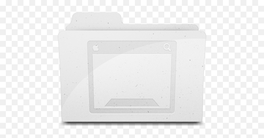 Desktopfoldericon White Icon Free Download As Png And Ico - Solid,Leopard Icon