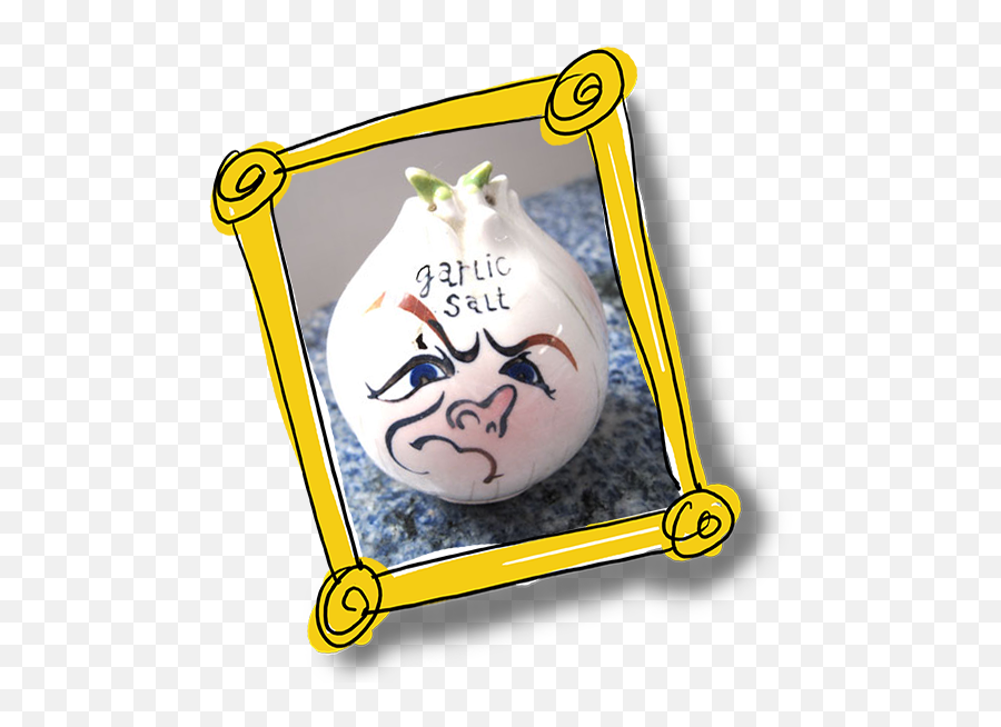 Garlic Salt Shaker From The Collection - Funny Garlic Png,Toothpick Png