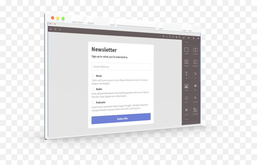 Embedded Sign Up Forms For Your Website Campaignconnex Png Email Icon