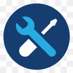 Intel Platform Analysis Technology - Blue Software Tools Icon png