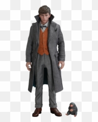 6 Newt Scamander Figure Fantastic - Coat Newt Scamander Jacket Png,Newt Scamander Icon