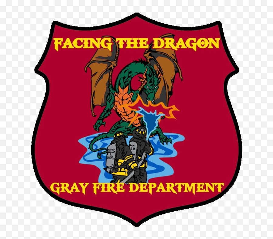 Gray Volunteer Fire Department I Tennessee - Shield Png,Fire Dragon Icon