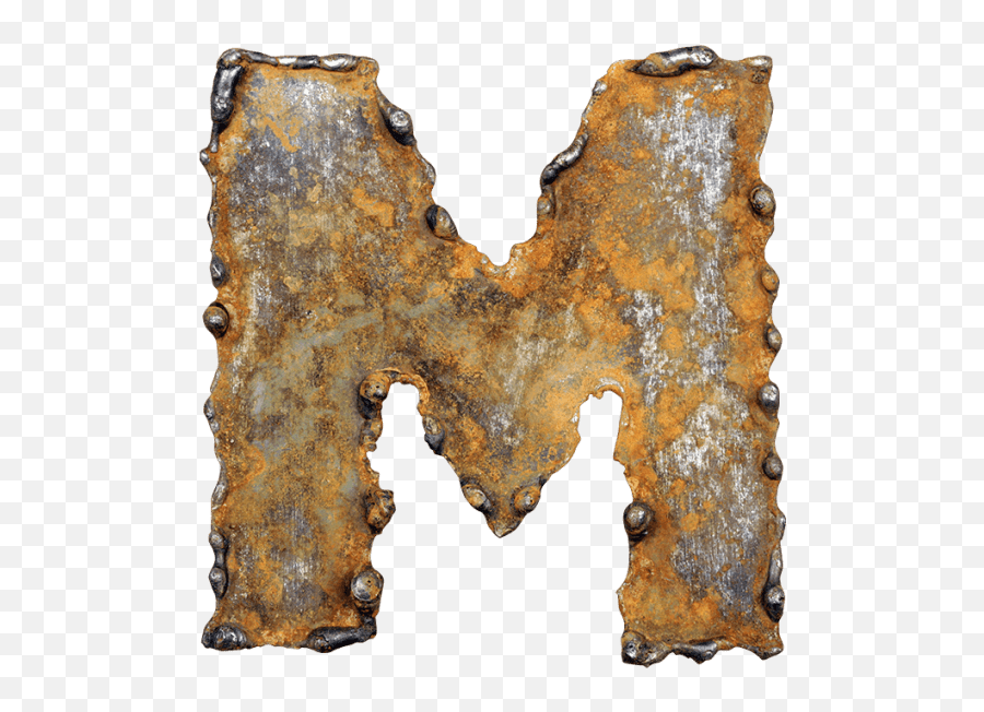 Rusty Metal Font - Handmadefont Rusty Metal Font Png,Rust Png