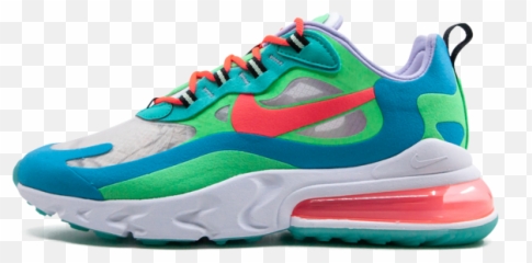 W Air Ax 270 React U201cpsychedelic Movementu201d - Air Max 270 React Winter Neon Png,Psychedelic Png