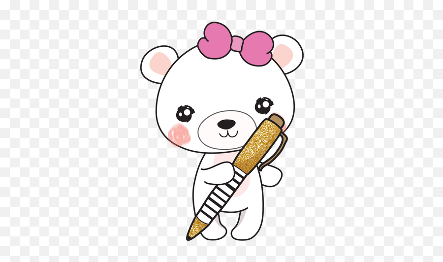 Boo Bear Cry Dek Designs - Girly Png,Pink Panda Icon