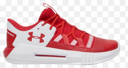 Volleyball Top Brands - Red Under Armor Shoes png