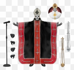 Ghost Ultimates Action Figure Papa Emeritus I - Papa Emeritus Figure Png,Ghost Band Icon