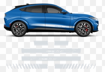 Mach - E Graphic Side Stripes For Ford Mustang 2021 Mustang Mach E Stripes Png,Mustang Icon