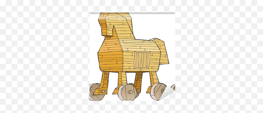 Wallpaper Trojan Horse - Pixershk Cavallo Di Troja Disegno Png,Trojan Horse Icon