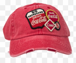 Coca - Cola Icon Patches Baseball Cap CocaCola Store png