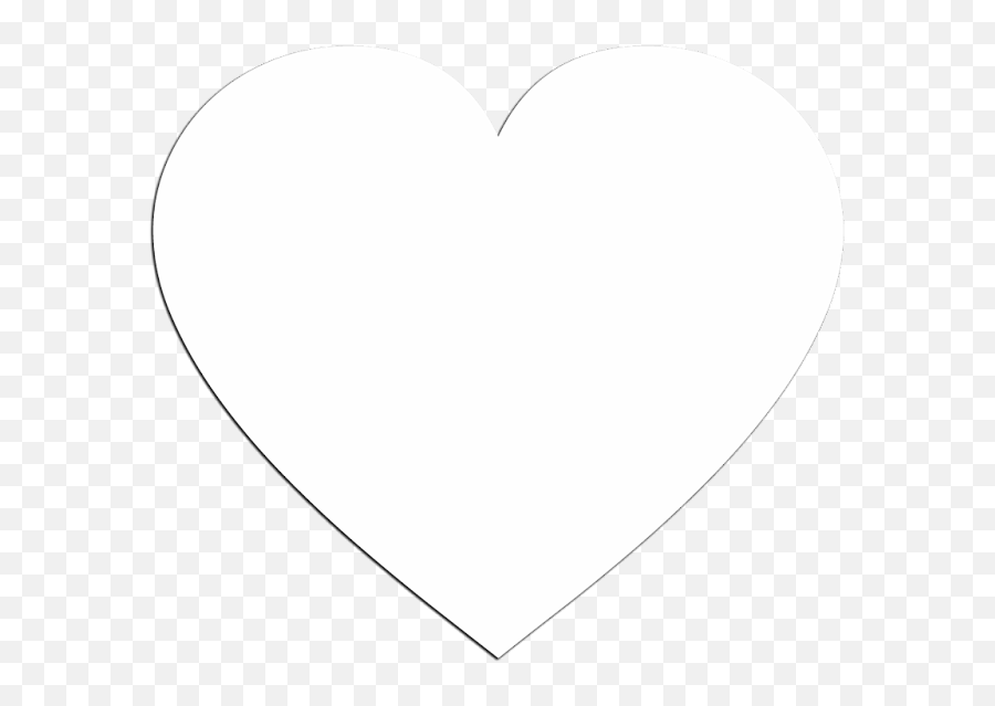 Unique Heart Png - White Heart Button Png,Heart Pngs
