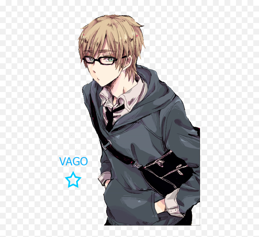 Anime Guy With Glasses Png Image - Anime Guy With Glasses,Anime Glasses Png
