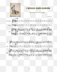 Goron Png - I Wisgo Aurgoron Sheet Music Composed By Welsh Sampai Jadi Debu Piano Sheet,Ed Sheeran Png