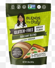 Gluten Free Bread Flour - Tuscany Blend U2014 Blends By Orly Blends By Orly Gluten Free Challah Mix 567g Png,Flour Png
