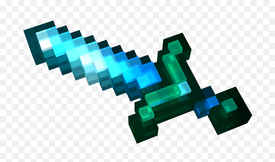 Minecraft Png Swords - Diamond Sword Minecraft Transparent Minecraft Enchanted Diamond Sword,Minecraft Diamonds Png