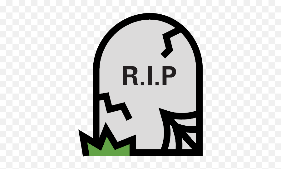 Rip Stone Tombstone Icon Png Grave