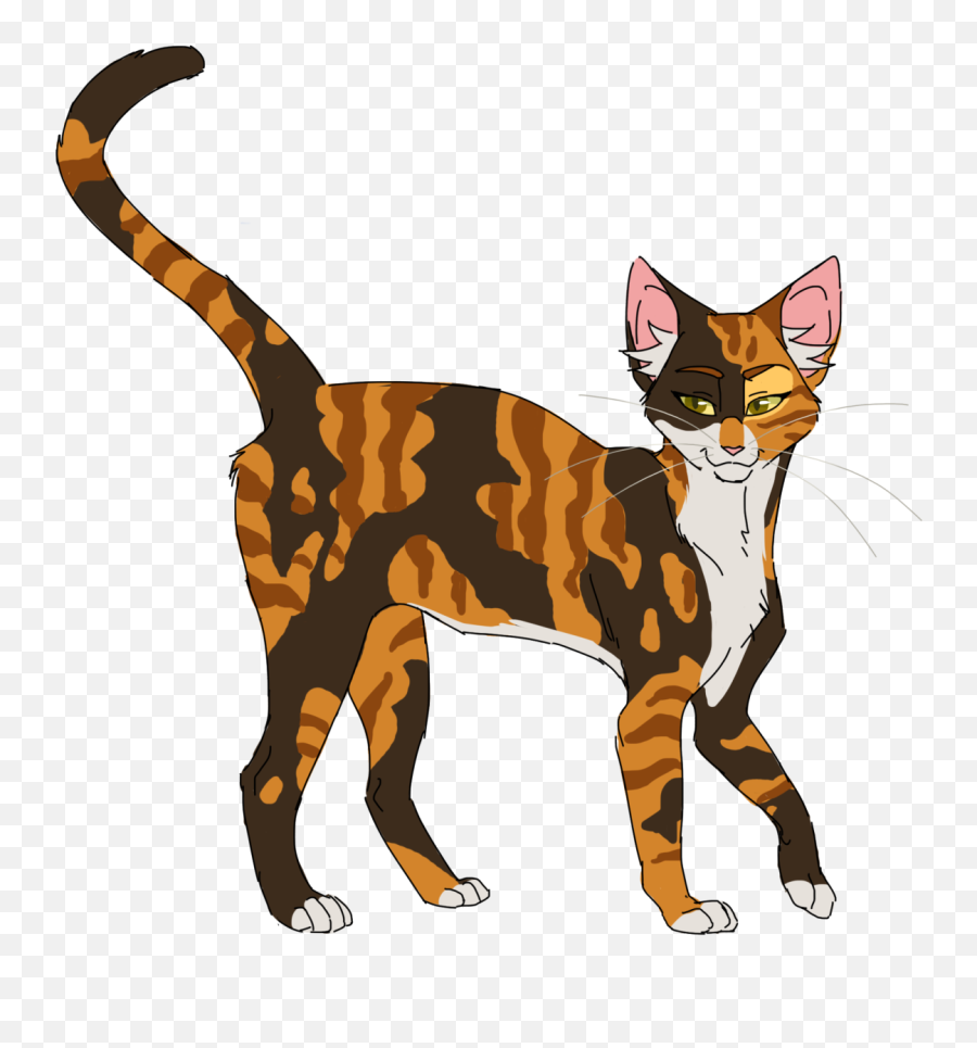 Feline Clipart Cat Design - Spotted Leaf Warrior Cats Png Warrior Cats Spotted Cat,Cat Png Transparent