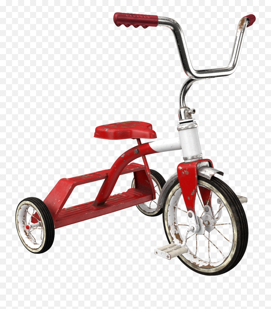 Dirty Vintage Tricycle Png Image For - Portable Network Graphics,Tricycle Png