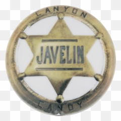 Javelin Play Button Busy Beaver Museum - Emblem png