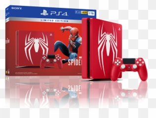 Spider - man ps4 png Order Now Playstation 2418827 Ps4 Slim Spiderman Limited Edition