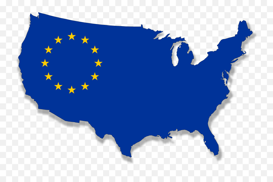 Download Free Png Us - 3 Regions Of The United States,Europe Map Png