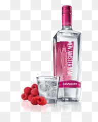Raspberry Vodka New Amsterdam - New Amsterdam Grapefruit Flavored Vodka 750ml Png,Raspberries Png