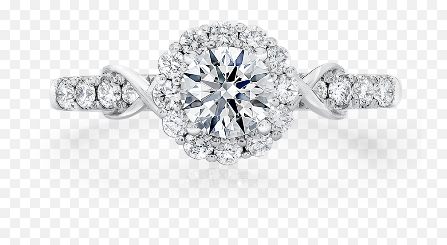 Diamond Ring Png - Ring,Halo Ring Png