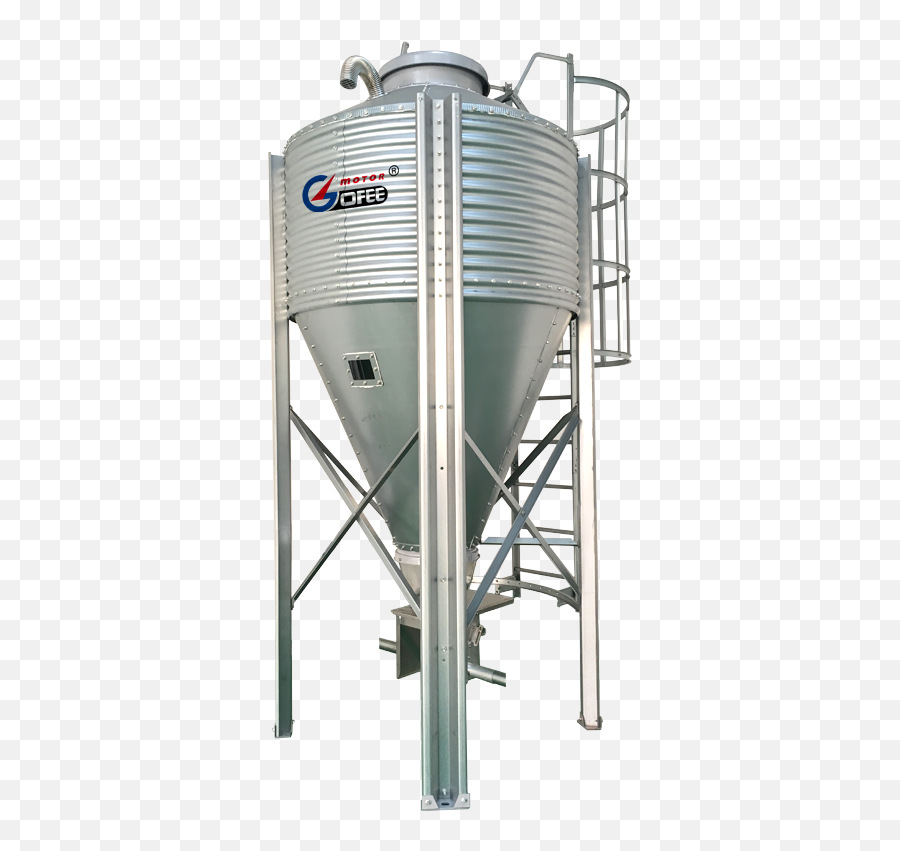 Galvanized Plate Food Silo Png