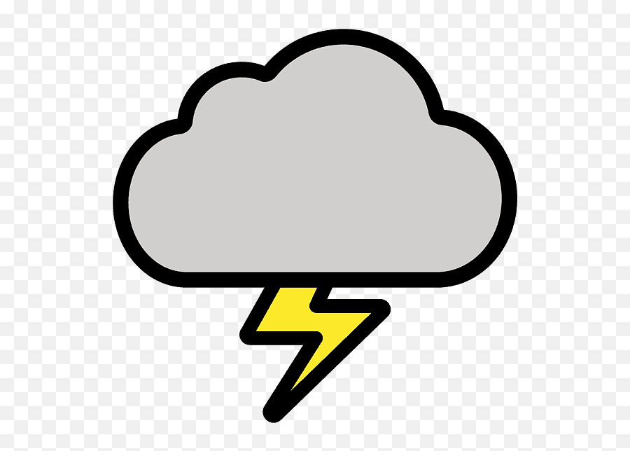 Thunder Cloud And Rain - Scalable Vector Graphics Png,Rain Emoji Png