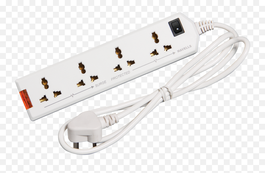 Electrical Cord Png - Extension Board Havells 2924014 Extension Cord Png,Cord Png