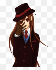 Download Anime Gangster Gangsta Drawing - Gangster Anime Anime Mafia Boss Girl Png,Gangsta Png