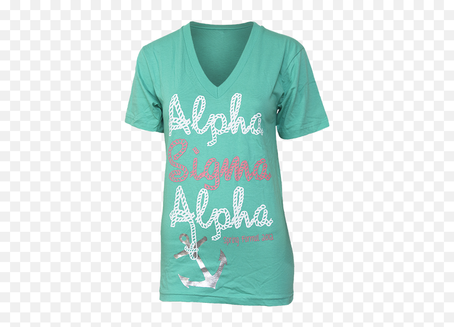 Alpha Sigma Anchored With The Best V - Neck Adam Block Cool Kids Tackle Box Png,Christopher Newport University Logo