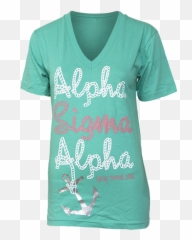 Alpha Sigma Anchored With The Best V - Neck Adam Block Cool Kids Tackle Box png