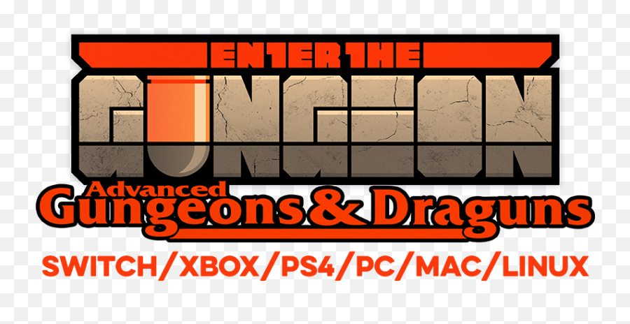 Enter The Gungeon - Horizontal Png,Enter The Gungeon Logo