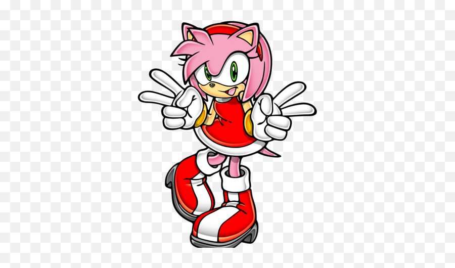 Amy Rose , Png Download - Sonic Adventure 2 Amy Rose, Transparent Png - vhv